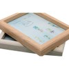 MODERNO PORTARETRATO DE MADERA HW206 MDF LAMINADA 3 TAMAÑOS DIFERENTES