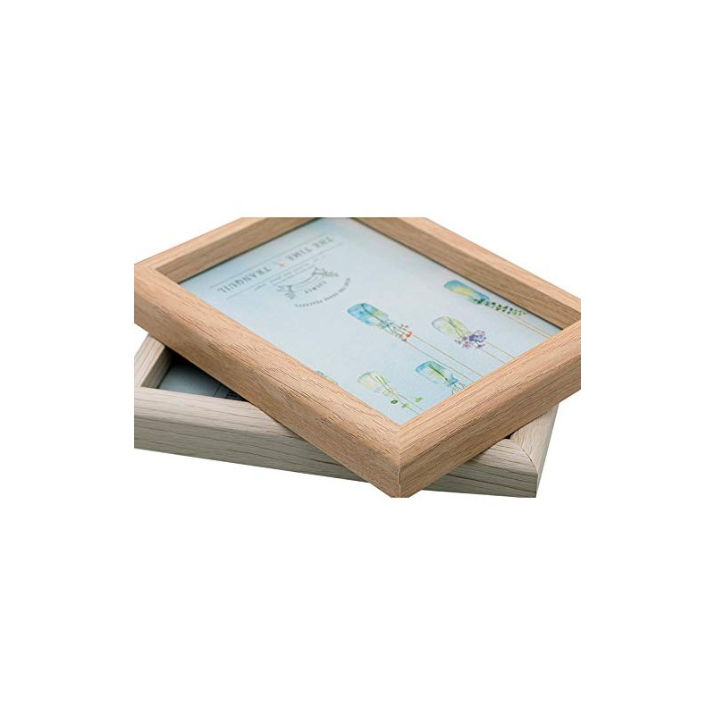 MODERNO PORTARETRATO DE MADERA HW206 MDF LAMINADA 3 TAMAÑOS DIFERENTES