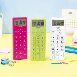 Nurse 1352268A Timer with Calculator Nurse Goods One Size Pink Beige