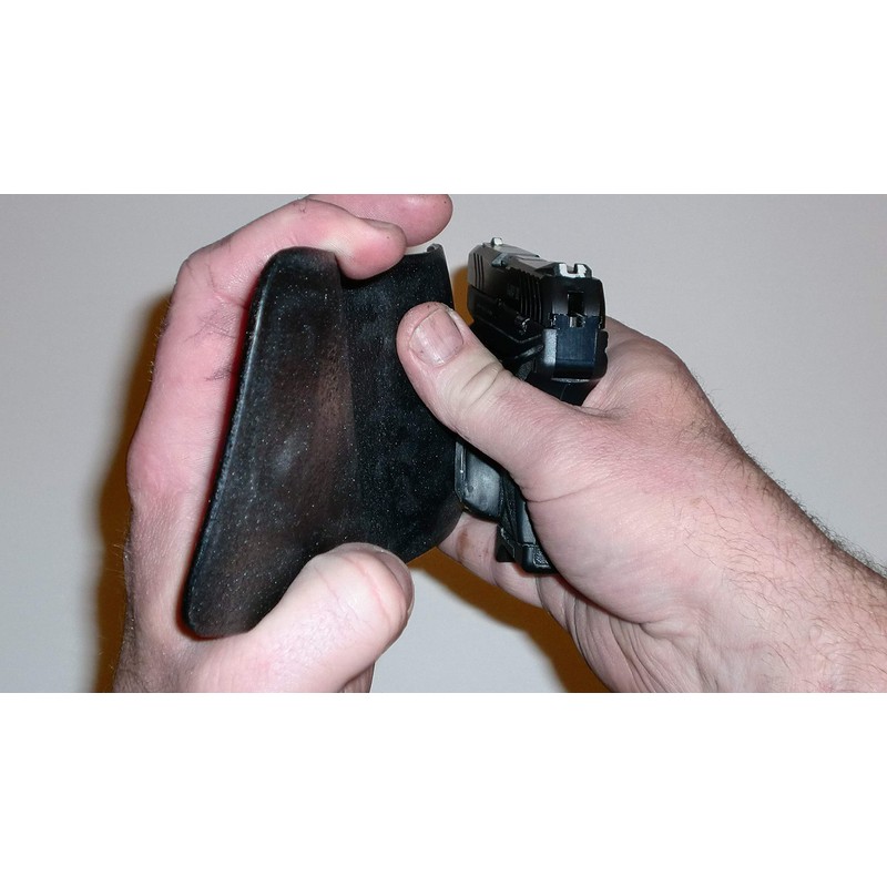 Wallet Holster for Full Concealment - Ruger LCP2 (Black, Right