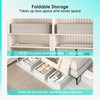 YWPXSN 3PCS Under Bed Storage Bins with Metal Frame, Linen