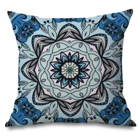 My Massage Pillow- Pressure Activated Massage, Vibrating Massage Pillow, Mymassagepillow Helps Relieve Back Pain and Foot Pain, Great for Circulation! (Blue Mandala)