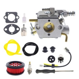ANTO WT-981 Carburetor for Echo CS-370 CS-370F Chainsaw A021001891 with Air Filter Fuel Line Kit