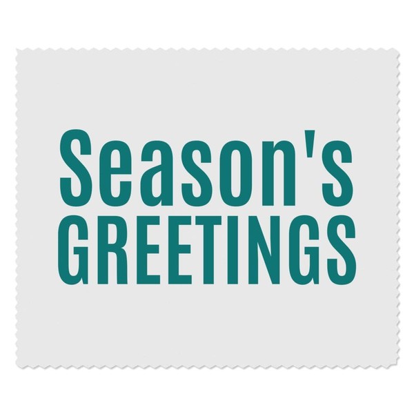 Azeeda 2 x 'Die Grüße der Jahreszeit' Mikrofaser-Objektiv- / Brillenreinigungstücher