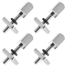 CEEYSEE Pack of 4 Surfboard Screws 316 Stainless Steel M4 Screw for Surfboard, Longboard, Paddleboard and Stand Up Paddle Board (Silver 316)