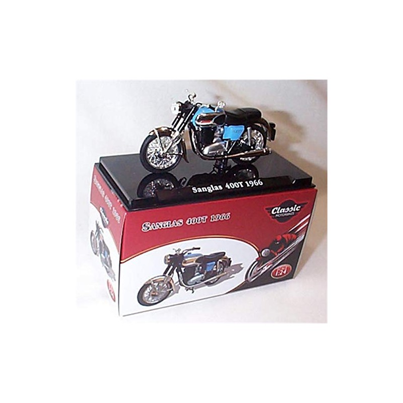 atlas editions Sanglas 400T 1966 Classic Motorbike 1:24 scale diecast