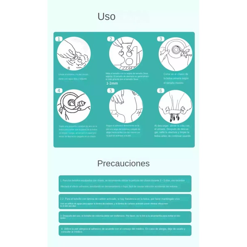 Pulsovital Pulsovital Bolsa Colostomia Barrerarecortable15-76mm 10pz