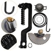GRIRIW 49cc 50cc Scooter Engine Starter Gear Kit Kick Starter