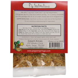 Pepper Springs Toasty Onion Dip Mix, 0.7 Ounce