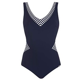 Sunflair Women's Badeanzug Basic Swimsuits, Blue (Nachtblau), 12 (Size: 42B)