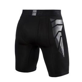 TCA Boys' CarbonForce Pro Compression Base Layer Shorts Thermal Under Gear - Black Stealth, 12-14 Years