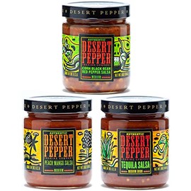 Dessert Pepper 3 Pack Variety (Corn Black Bean/Tequila/Peach Mango)