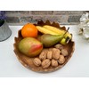 28cm Fruit Nuts Bowl Serving Dish Driftwood Wooden Teak Root