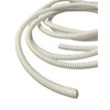 White Conduit Split Plastic Flexible Cable Tidy Solution Tube Trunking