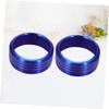 Mikinona 2Pcs Air Condition Knob Ring Covers for Impreza Crosstrek