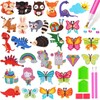31 Pieces Children's 5D Diamond Painting Picture Set, DIY Animals