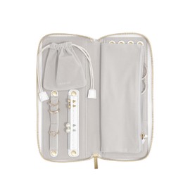 Stackers Pebble White Jewellery Roll