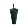 Starbucks Subzero Gridded Matte Blue Venti 24oz Tumbler 2023