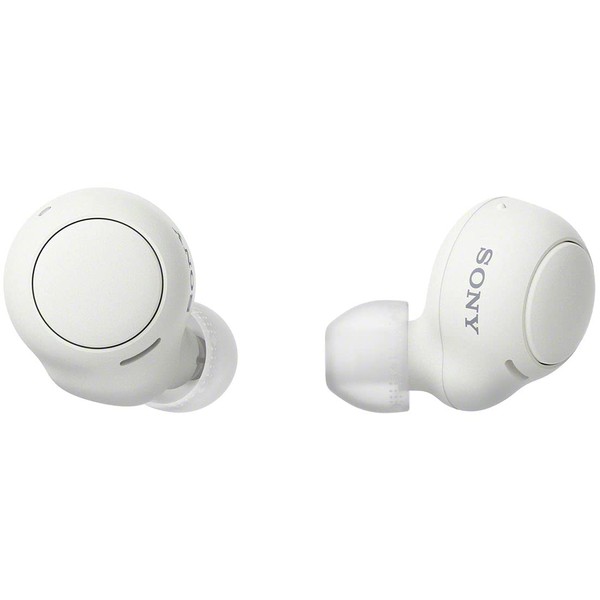 Sony WF-C500 WF-C500 WZ Fully Wireless Earbuds, Lightweight, Small 0.2 oz (5.4 g), High Precision Call Quality, Easy Pairing, IPX4 Splashproof Performance, White
