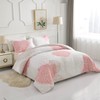 Koniroom Twin Comforter Set - Reversible Floral Comforter Set Twin