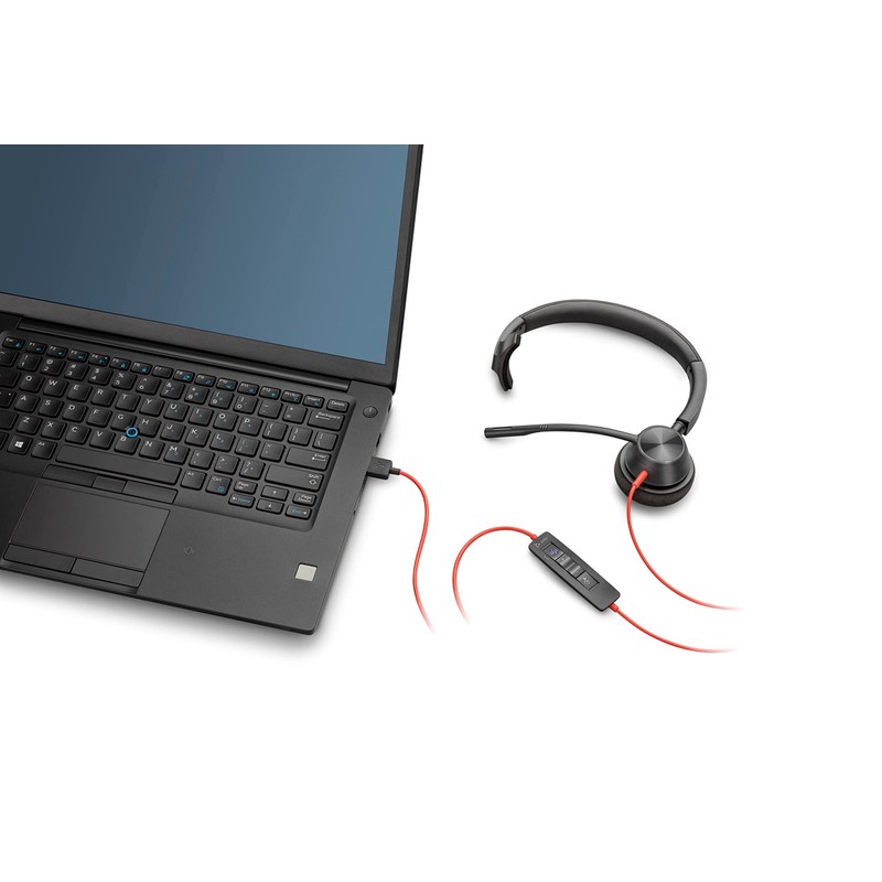 Poly Blackwire 3310 USB-A MS Monaural Headset