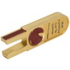 Aluminium Alloy Multifunction Gold U shape Billiards Pool Cue Tip