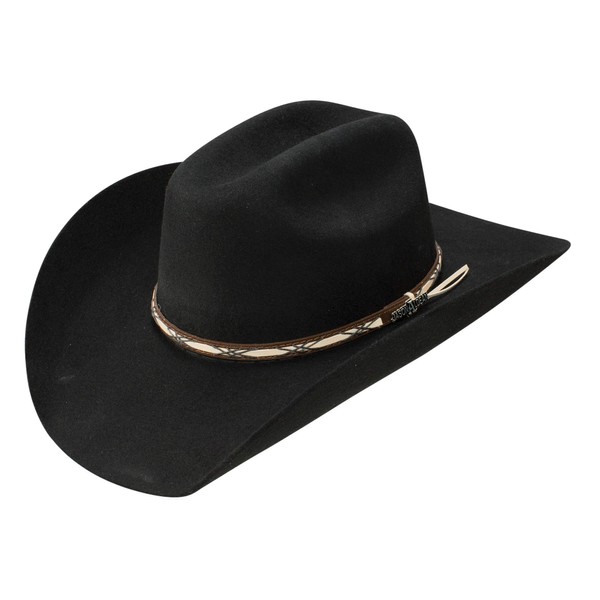 Resistol Men's Amarillo Sky 4X Wool Hat Black 7 1/8