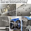 cncarbonfiber 3mm 300x400mm 100% Carbon Fiber Sheet 0.5~5.0mm Available,3K Twill