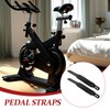 Totority 2Pcs Adjustable Exercise Bike Pedal Straps Non Slip Footrest