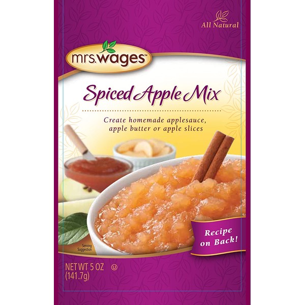 Mrs. Wages Spiced Apple Mix (VALUE PACK of 12), 5 Ounce (Pack of 12)