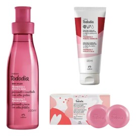 Kit Corporal Frambuesa Y Pimienta Rosa Natura