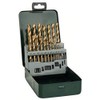 Bosch 19 pcs. HSS-TiN Metal Drill Bit Set (for Metal, Ø 1-10 mm, Accessory Drill Driver)
