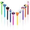 yumcute 10PCS Cartoon Ballpoint Pens Set,Cute Mouse Head Character Ears