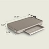 bella 12" x 22" Electric Griddle with Warming Tray, EverGood™