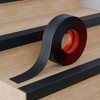 Thickened Stair Edge Trim - 20FT Rubber Stair Nosing, Non-Slip