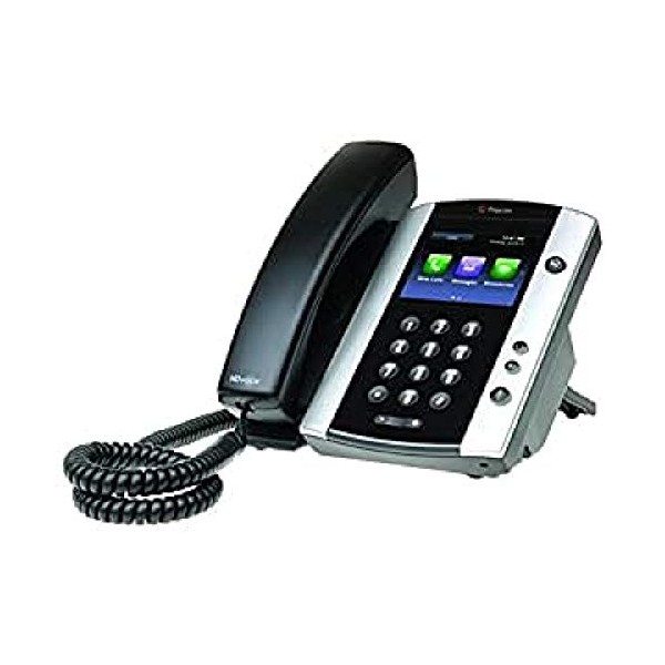 Polycom VVX 501 Corded Business Media Phone System - 12