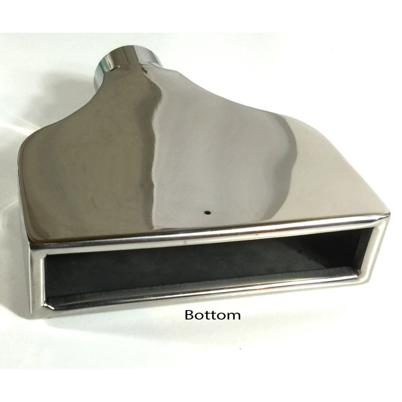 Long Exhaust Tip 3.00 Inlet 7.75 X 2.25" Outlet 10.00
