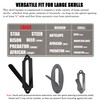 VMSIXVM European Mount Skull Hanger, Euro Mount Wall Hanger for