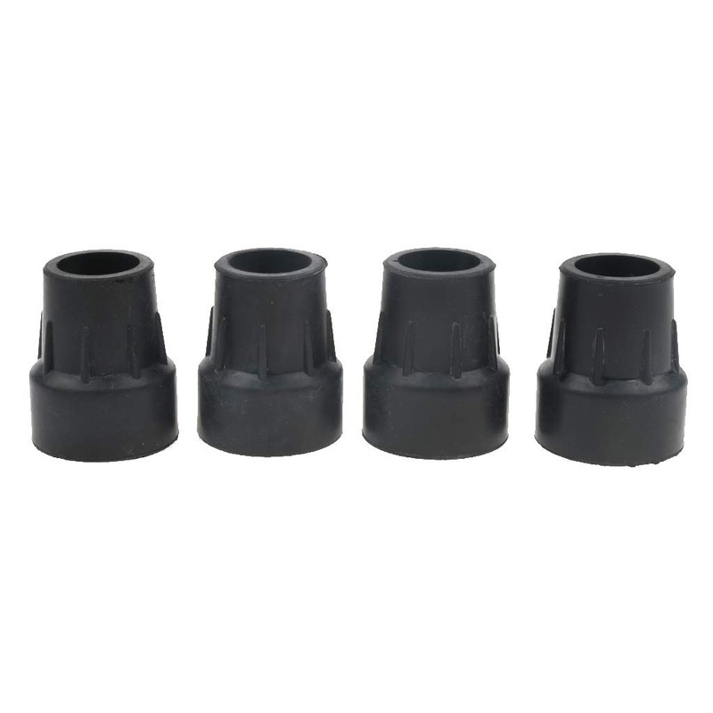 4pcs 25mm Rubber Trekking Pole Cap Crutch Ferrule Non-slip cover