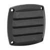3in Marine Air Vent Grille Ventilation Ducting Louver Cover Black