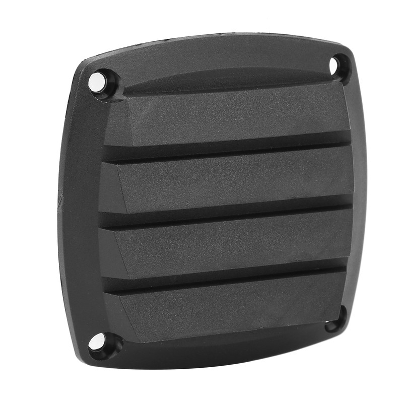 3in Marine Air Vent Grille Ventilation Ducting Louver Cover Black