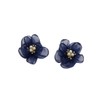LOVEF 2 Pcs Pearl Flowers Shoe Clips Exquisite Rhinestone Shoes