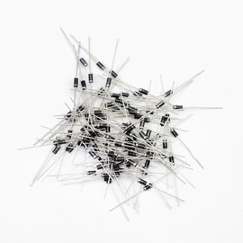 Innfeeltech 100Pcs 1N4004 Rectifier Diodes General Purpose Silicon Rectifiers, 1A, 400V Silicon Rectifier Schottky Diodes