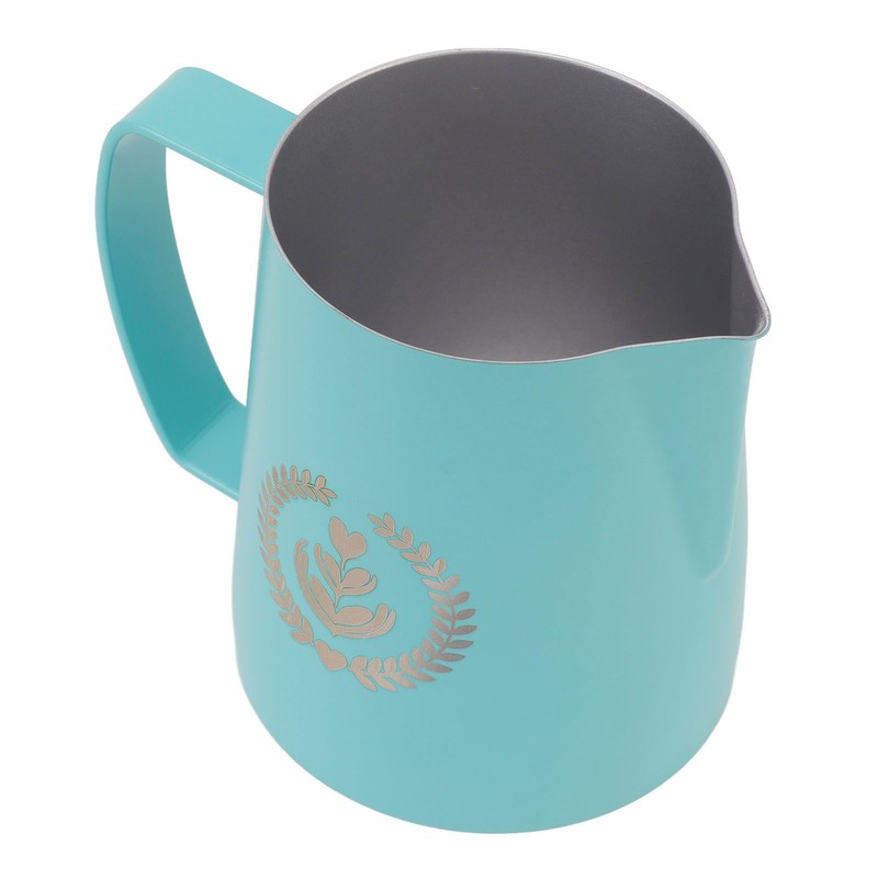 Frothing Pitcher 304 Stainless Steel Pull Flower Cup Coffee Milk