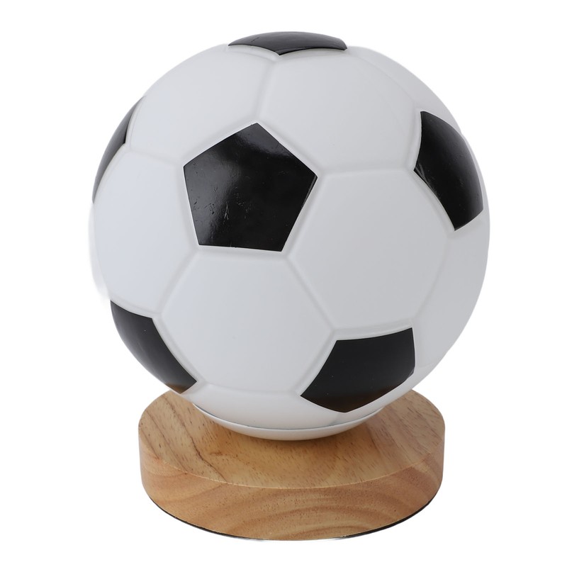 Soccer 3D Lamp Night Light with Remote Control Timer Soft