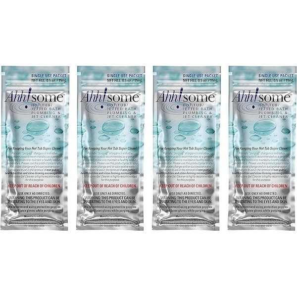 Ahh-Some - Hot Tub Cleaner & Purge Packet | Clean