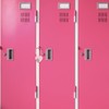 3Pcs 3 Digit Combination Lock for Locker, Pink Heart Lock