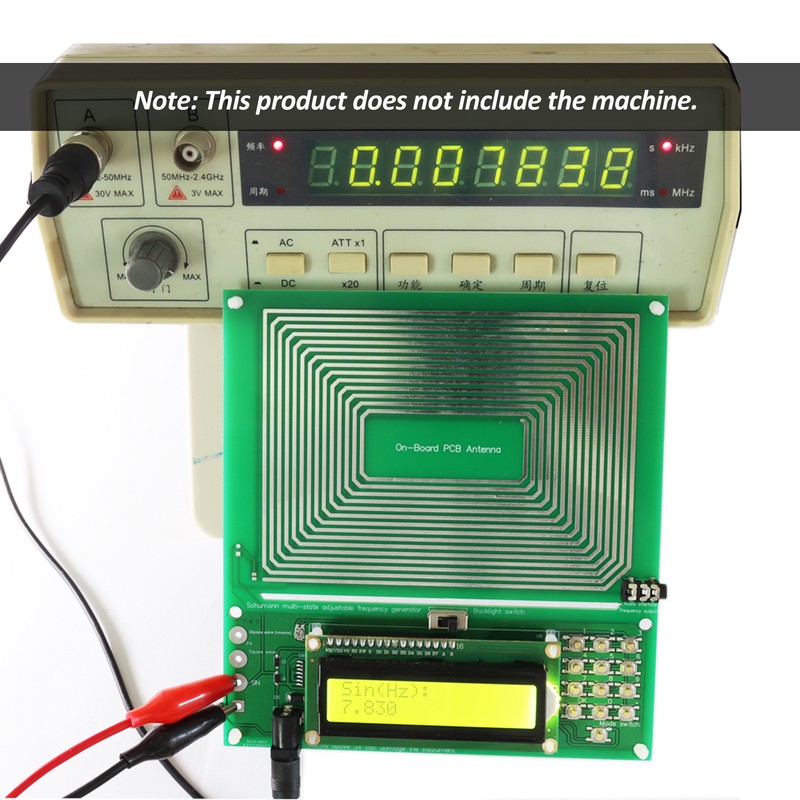 DC 5V Adjustable 0.001Hz-200KHz 7.83Hz Schumann Resonance Ultra-low Frequency Pulse