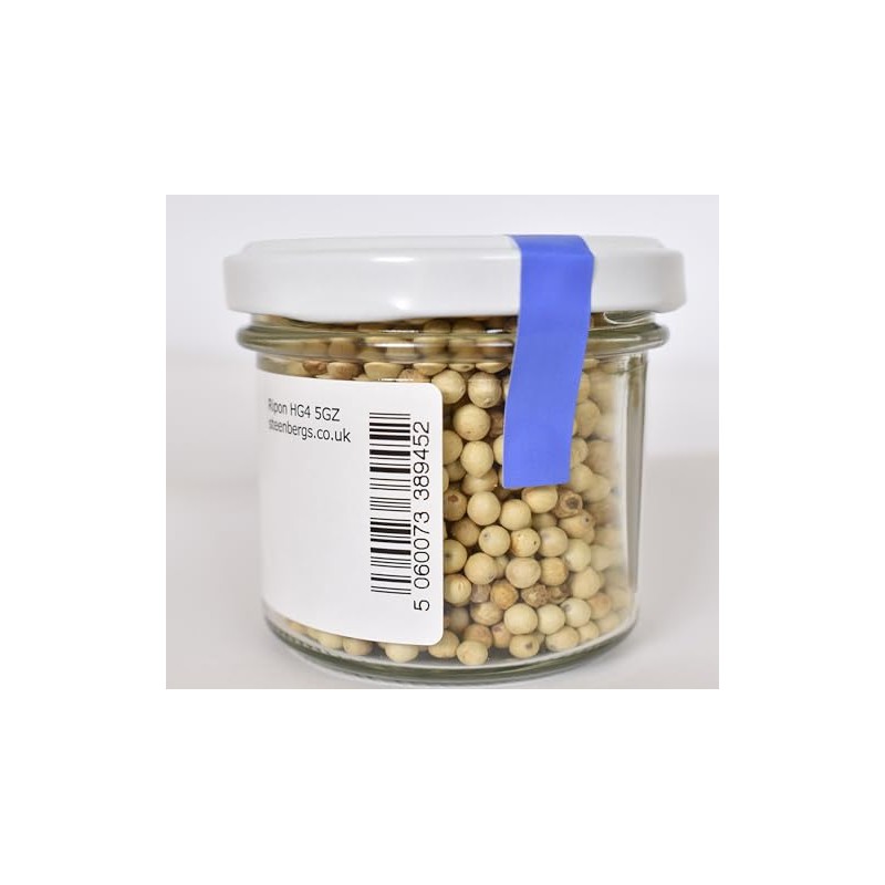 Steenbergs Muntok White Peppercorns 60g