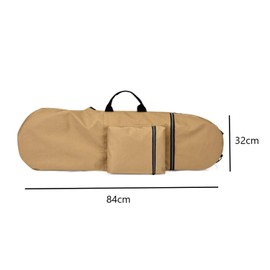QIUPFGUT Skateboard Bag Waterproof Longboard Bag Skateboard Longboard Bag Portable Skateboard Bag Yellow 84 x 32 cm